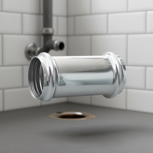 Raccord de tuyau avec 2 joints toriques diamètre 26 mm pour systèmes d'évacuation - Product Image 2