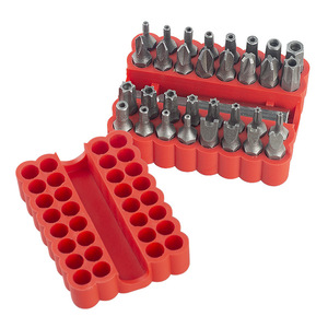 33Pcs Solid And Hollow <b>Screwdriver</b> <b>Bit</b> <b>Set</b> 6Mm 1 4In Steel Magnetic For Electric <b>Screwdriver</b> Pneumatic Tools Accessories - Product Image 5