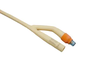 Sonda Foley 2 Vias/Latex Foley Catheters with CE&ISO certificates 2 way, 3 way/16Fr, 18Fr, 20Fr, Rubber/Plastic Valve