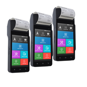 Thiết Bị Đầu Cuối <span class=keywords><strong>Pos</strong></span> Di Động Cầm Tay Có Chức Năng Đọc NFC Hỗ Trợ Apple Pay, Cung Cấp Sdk, Máy <span class=keywords><strong>Pda</strong></span> Android Có Máy In Z90 - Product Image 1