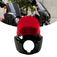 Carénage de phare de moto de 13 pouces, plusieurs couleurs au choix pour Harley Davidson Road Warrior Road Shark