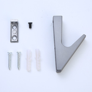 Crochets muraux en alliage d'aluminium Nai Zun pour salle de bain, armoire, entrée, toilettes, crochet à vêtements 907 - Product Image 3
