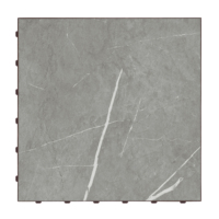 Grandes dalles de danse portables, dalles de danse emboîtables, kit modulaire en plastique léger, finition blanche
