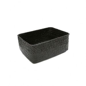 Aufbewahrungskorb aus Weide für Decken, 40L, groß, faltbar, Wäschekorb mit Griffen, Rattan, für Kinderzimmer, Baumwollseil, für Zuhause - Product Image 4