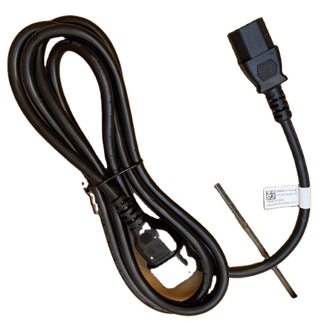 04050373 VC CACPCAB AC Input Power Cable 250V10A-1.5M-C14 straight male-227IEC53RVV-C13straight female-PDU Power cable