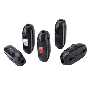 Pinch Rocker Switch 2-Gang Plastic IP20 With <b>Light</b> For Wall <b>Socket</b> Use - Product Image 4