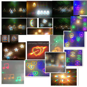 نظارات الألعاب النارية بألوان قوس قزح مؤثرات خاصة للإضاءة نظارات حشرات الثلج شجرة عيد الميلاد - Product Image 6