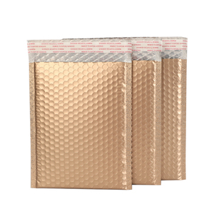 Guandu frosted champagne vàng holographic độn phong bì lá vận chuyển <span class=keywords><strong>mail</strong></span> túi poly túi bưu phẩm kim loại biểu tượng tùy chỉnh phong bì - Product Image 2