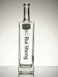 Botella de Licor de Vidrio Personalizada con Diseño de Caballo en Relieve, Botella de Lujo para Whisky, <span class=keywords><strong>Vodka</strong></span> y Ron, Proveedor de Botellas de Vidrio OEM - Product Image 6