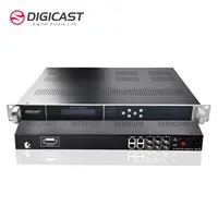 DMB-24E डिजिटल DVBT न्यूनाधिक आईपी आरएफ कनवर्टर करने के लिए 1 में 16 आईपी Qam न्यूनाधिक आईपी
