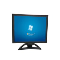 Ucuz Lcd monitörler 15 17 19 inç bilgisayar monitörü 4:3 VGA HD AV TV BNC girişi ile Led Pc monitörü