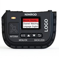 Combo de Radio de Caza Impermeable con Doble Posicionamiento, Collar GPS Ajustable para Equipos de Caza en Campo Abierto