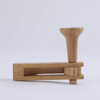 Juguete de Percusión de Madera con Trinquete y Pestillo, Instrumento Educativo para Hacer Ruido, para Niños Unisex de 2 a 4 Años y de 5 a 7 Años