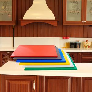 Planche à découper en polyéthylène, planche à découper professionnelle pour cuisine, planche à découper en plastique antidérapante - Product Image 3