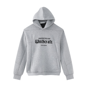 เสื้อฮู้ดมีซิปสำหรับผู้ชายผ้าฟลีซผ้าฝ้ายโอเวอร์ไซส์มีซิป450gsm - Product Image 1
