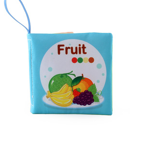 Livres de développement Toddles Early Learning Jouets éducatifs Premiers livres en tissu Nourrissons Tissu doux pour bébé Unisexe MST-564 CN;GUA - Product Image 6