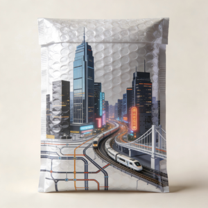 Bolsa de Burbujas Ecológica Autosellable, Gruesa y Perlada, con Adhesivo Acolchado para Envíos de Ropa en Europa y América - Product Image 2