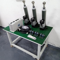 Kit de Actuador de Motor Servo AC de Aluminio 3DOF MDBOX+ (Sin Soporte de Plataforma Metálica) para Simuladores de Carreras y Vuelo VR TMPF1-3DOF