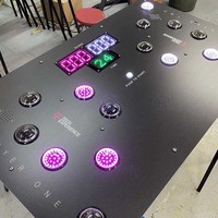 Machine d'arcade de récompense à réflexes ultimes pour 2 joueurs, jeu de réaction d'intérieur, style 'Hire Style', avec fonction 'Chaos Light Strike-a-Light'