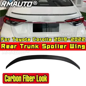 สปอยเลอร์หลังรถยนต์ Toyota Corolla ปี 2019 2020 2021 2022 อุปกรณ์ตกแต่งรถยนต์ ทำจากพลาสติก ABS สปอยเลอร์ฝากระโปรงท้าย ชุดแต่งฝากระโปรงท้าย - Product Image 2