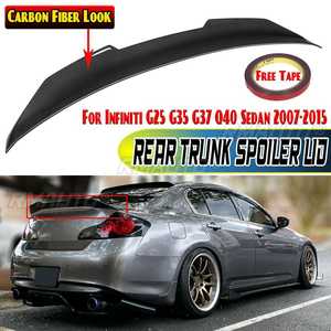 Nuevo alerón trasero para coche, extensión de labio de alerón para Infiniti G25 G35 G37 Q40 Sedán de 4 puertas 2007-2015, labio de alerón para maletero trasero - Product Image 1