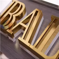 En Vedette : Enseignes Lumineuses 3D sur Mesure, Panneau LED pour Logo d'Entreprise, Idéal pour Façade Extérieure