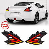 Feux arrière LED en promotion, 12V, rouge et blanc, pour Nissan 370Z (2008-2019), Plug and Play