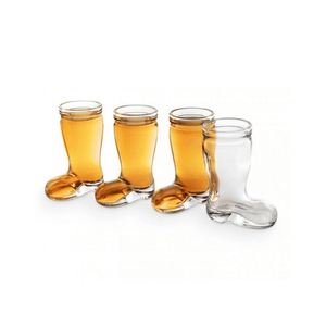 Vasos con Forma Personalizada de 1.5 oz al por Mayor, Mini Vasos de Chupito con Forma de Bota - Product Image 1