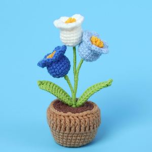 Wholesale Set of Handmade <b>Crochet</b> Hooks Knitting Flower Materials <b>Crochet</b> <b>Kit</b> for <b>Beginners</b> Adults and Kids for Christmas - Product Image 3
