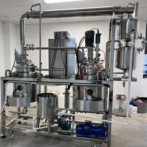 50L 100L 500L Vacuum Extraction And Concentrating System For Herbal Extraction Equipment