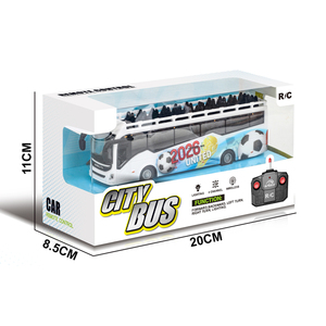 <span class=keywords><strong>Bus</strong></span> télécommandé QS à <span class=keywords><strong>prix</strong></span> abordable, thème urbain, avec éclairage multi-échelles et simulation de véhicule, jouet pour enfants, idéal comme cadeau - Product Image 5