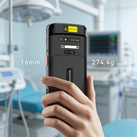 Terminal Portátil PDA de Alta Calidad con Android 15, Octa-core, 4GB/64GB, Pantalla de 6 Pulgadas, Escáner de Código de Barras 2D, Lector de Códigos QR NFC, GPS+Beidou
