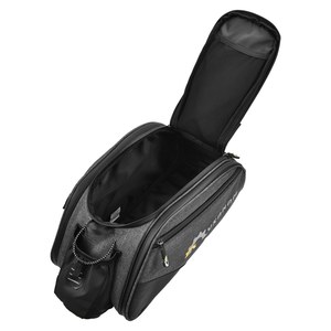 Sac de selle arrière de vélo imperméable 12L extensible, sac de coffre pour vélo de montagne, sac de rangement pour bagages de vélo, <span class=keywords><strong>sacoche</strong></span> - Product Image 6