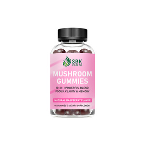 High Quality Mushroom Gummies 10 In 1 Blend for Adults Brain Mood Cognitive Health Mushroom Mood Relaxation Lions Mushroom - Product Image 1