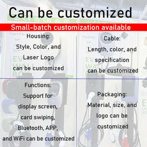 Cable de Carga para Vehículos Eléctricos Tipo 2 a Tipo 1, 16A/32A, Clasificación IP65, 5 Metros, Color Personalizable, Accesorio para Vehículos Eléctricos, Cables de Carga de 32A - Product Image 2