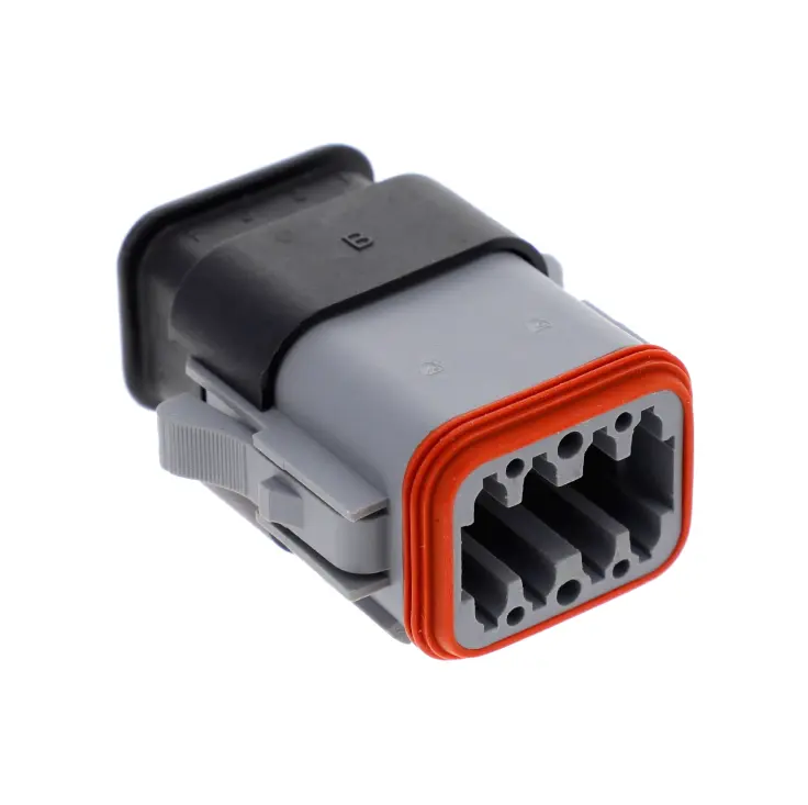 AT06-08SA-SRGRY AT06-12SA-RD01 CONN PLUG HSG 8POS 14-20AWG automatischer Verbinder