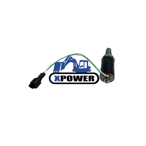 Vanne solénoïde de pompe hydraulique Xpower pour excavatrice R210-5 R215-7 R225-7, moteur 6D16 6BTA5.9, KDRDE5K-20/40C04-109 823032080 823032081 - Product Image 2