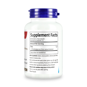 Fabricante de Suplementos de Betaína TMG de Marca Privada, 500 mg, Apoyo Hepático para Adultos, Cápsulas de Betaína TMG - Product Image 6