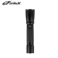 Lampe torche Foxhawk super lumineuse à LED rechargeable, anti-explosion, en alliage d'aluminium, haute luminosité, indice de protection IP66, certifiée CE, 6000K