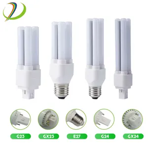 GX24Q GX24D E26 G24Q G24D ไฟ LED ข้าวโพดฐาน E14 E27 120 lm/w 6W 8W 10W 12W