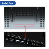 Écran Mural Vidéo TFT LCD 4K Intérieur OEM 55 Pouces 3,5 mm avec Processeur, Écran de Publicité Modulaire pour l'Éducation, Garantie 1 An, SDK