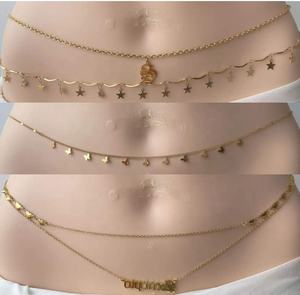 गैबी सर्जिकल स्टेनलेस स्टील बेली बॉडी चेन कमर चेन अनुकूलित वॉटरप्रूफ बेली चेन ज्वेलरी थोक बॉडी ज्वेलरी - Product Image 2