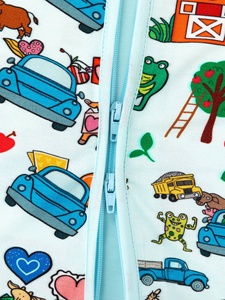 Pijamas <span class=keywords><strong>de</strong></span> Bebé Miozing con Estampado Campestre Pastel, Diseño Personalizado, Ropa <span class=keywords><strong>de</strong></span> Bebé, Pijamas <span class=keywords><strong>de</strong></span> Bambú <span class=keywords><strong>para</strong></span> Eczema - Product Image 4