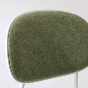 Silla de Comedor Tapizada en Tela con Respaldo de PU, Diseño Simple para Hogar, Cafetería, Restaurante, Uso Adulto - Product Image 4