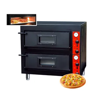 Comercial EGO el horno a 500 grados calor horno de pizza termostato automático horno de pizza eléctrico