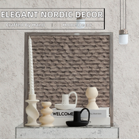 Support de bougie rond en céramique fait main de style nordique, élégant récipient de dîner, lanternes, pots, décoration d'intérieur d'origine indienne