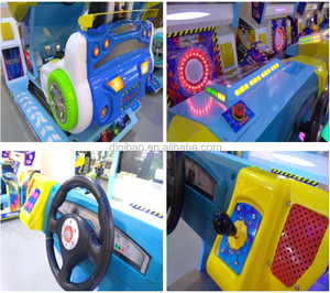 Prezzo di fabbrica 42 pollici schermo Arcade gettoni giochi 3D Post apocalittico caos giochi simulatore di corse - Product Image 3