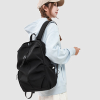 Grand sac à dos scolaire léger et imperméable avec fermeture éclair, 36-56L, durable, pour voyage, unisexe, étudiant, décontracté, style coréen, sac quotidien