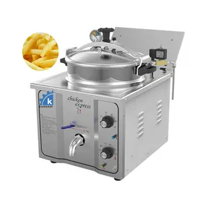 Factory Hot sales Electric /gas Industrial Pressure Fryer Professional Certificate freidora Kitchen Equipment