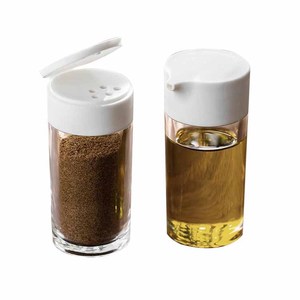 New 2022 Round Plastic Spice Container Kitchen Empty Plastic Spice Jars Plastic Seasoning Bottle
